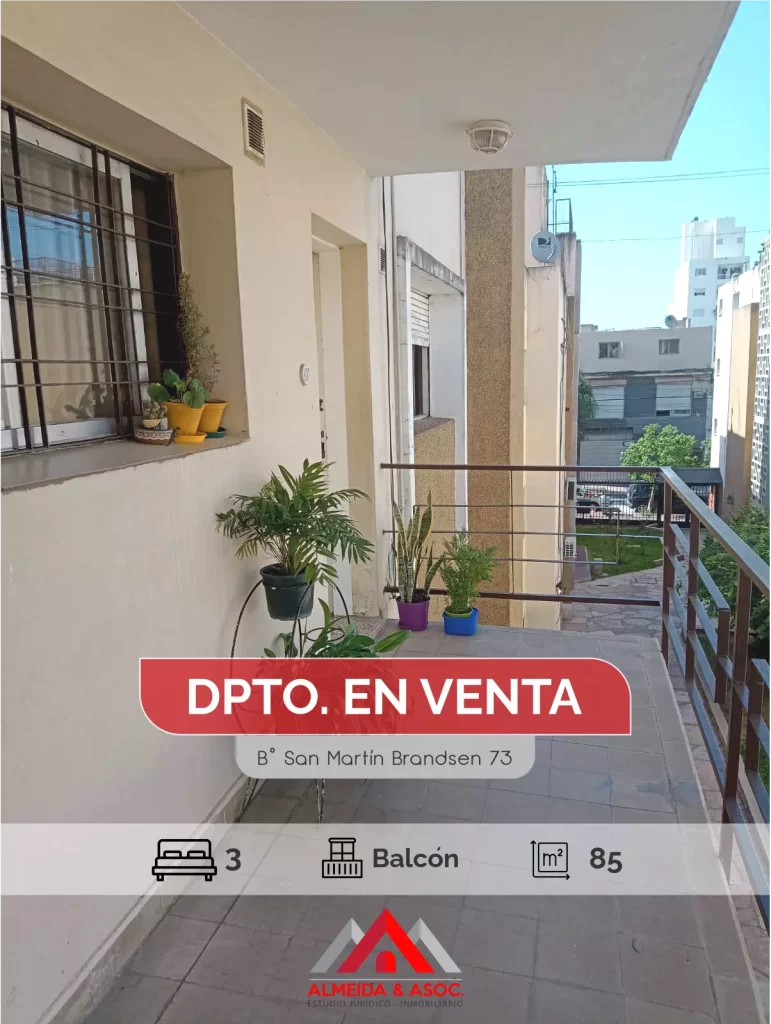 Bº San Martín Depto. externo