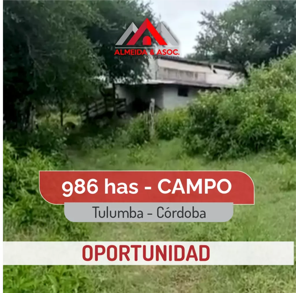 Oportunidad - Campo en Tulumba
