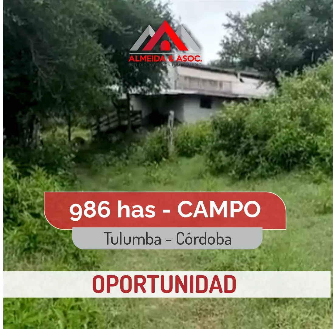 Oportunidad - Campo en Tulumba