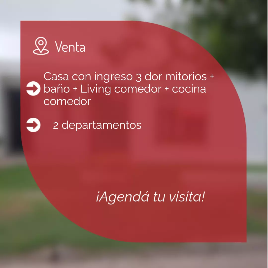 Casa + 2 Departamentos