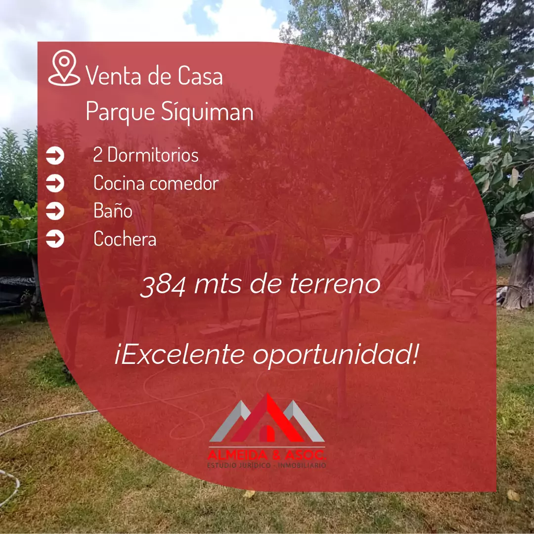 Casa de campo - Pque. Siquiman