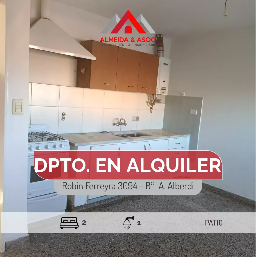 Depto. en Alberdi 2 dorm.