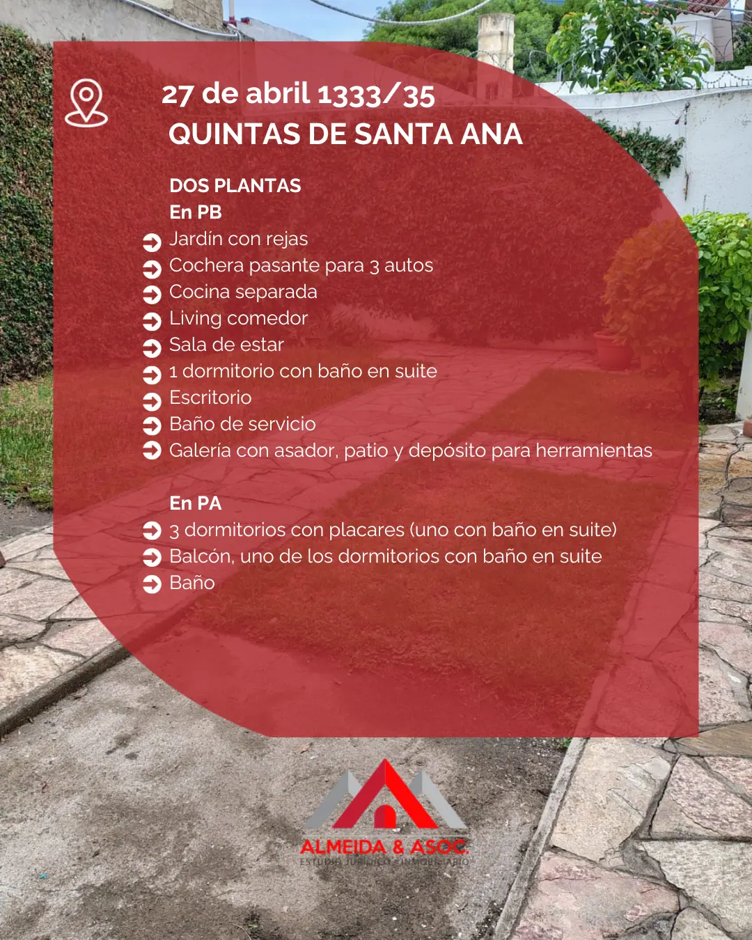 Casona en Quintas de Santa Ana