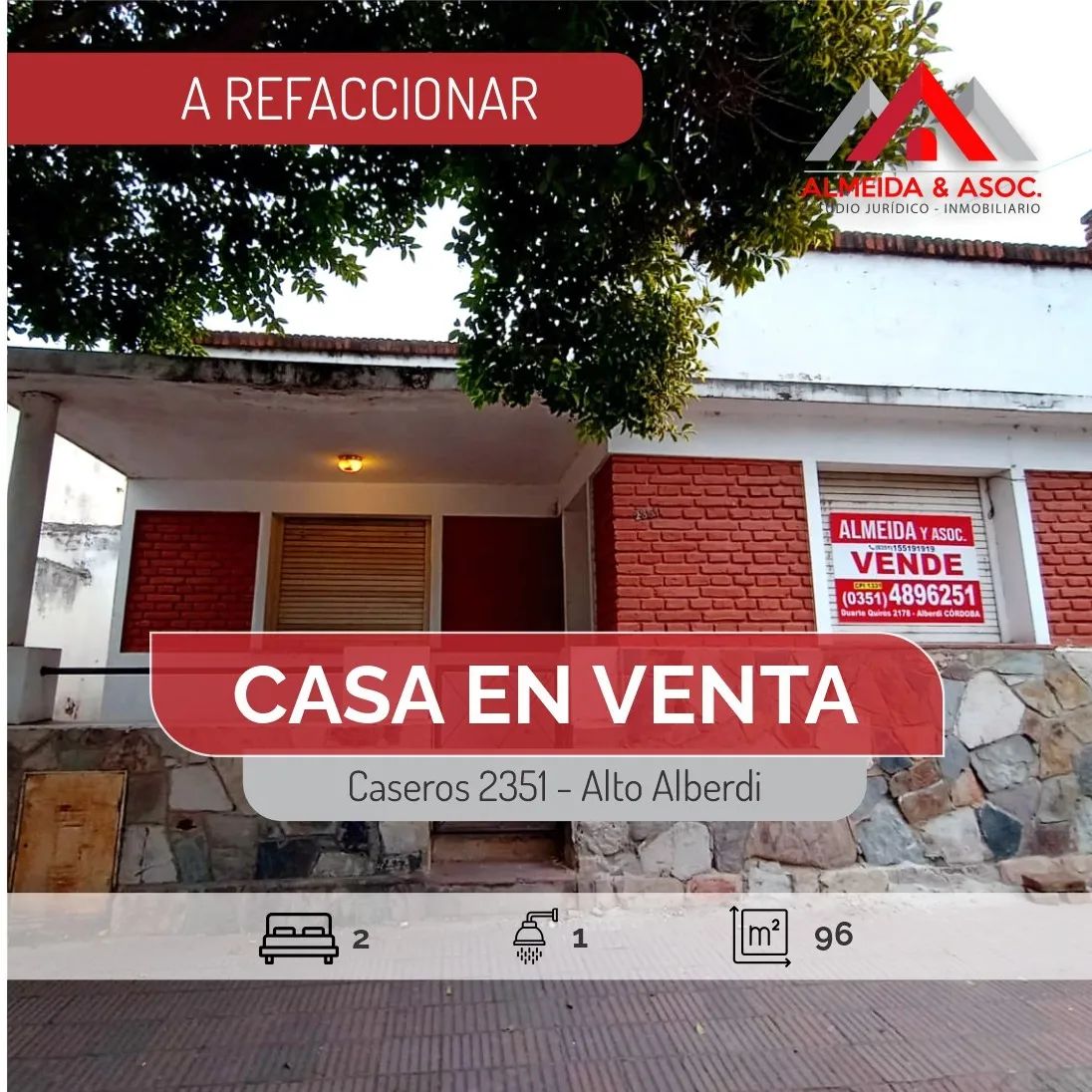 Casa a refaccionar - Alberdi