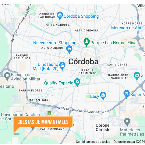 Lote en Cuestas de Manantiales