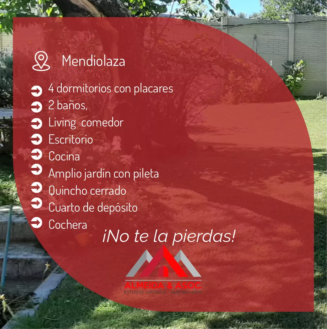 Oportunidad casa en venta - Mendiolaza