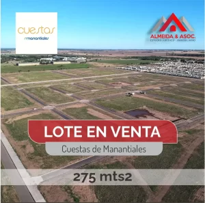 Lote en Cuestas de Manantiales