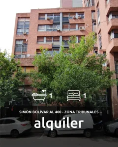 1 dormitorio - Zona Tribunales