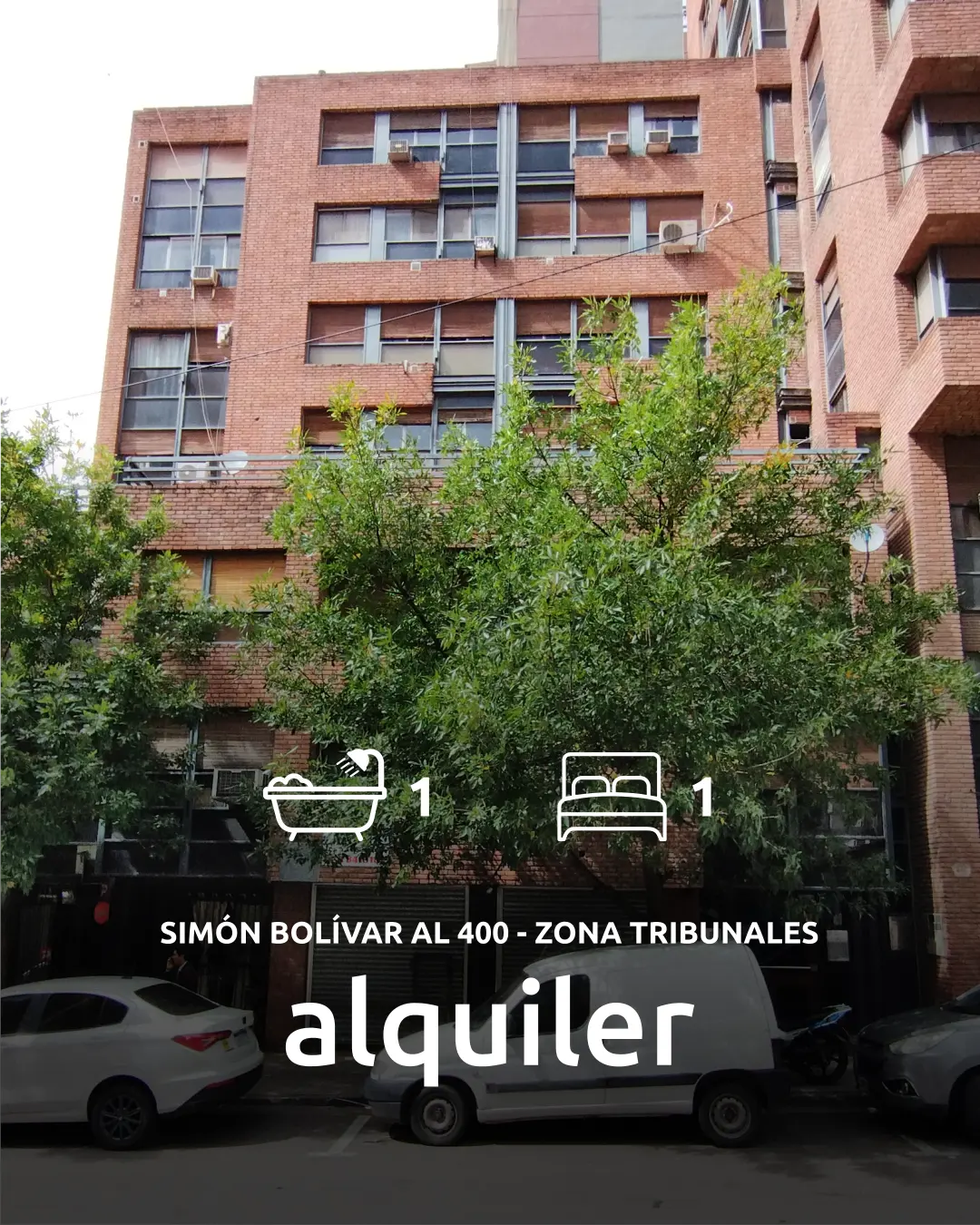 1 dormitorio - Zona Tribunales