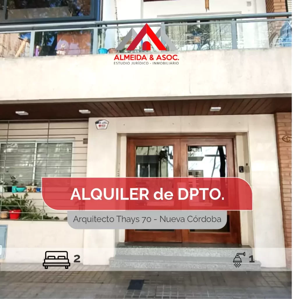 Depto. 2 dorm. Nueva Cba.