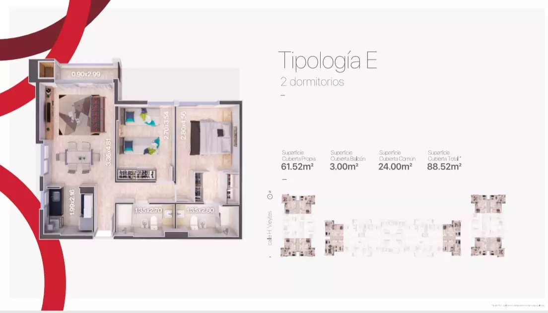 Complejo Quatro Housing en Vieytes