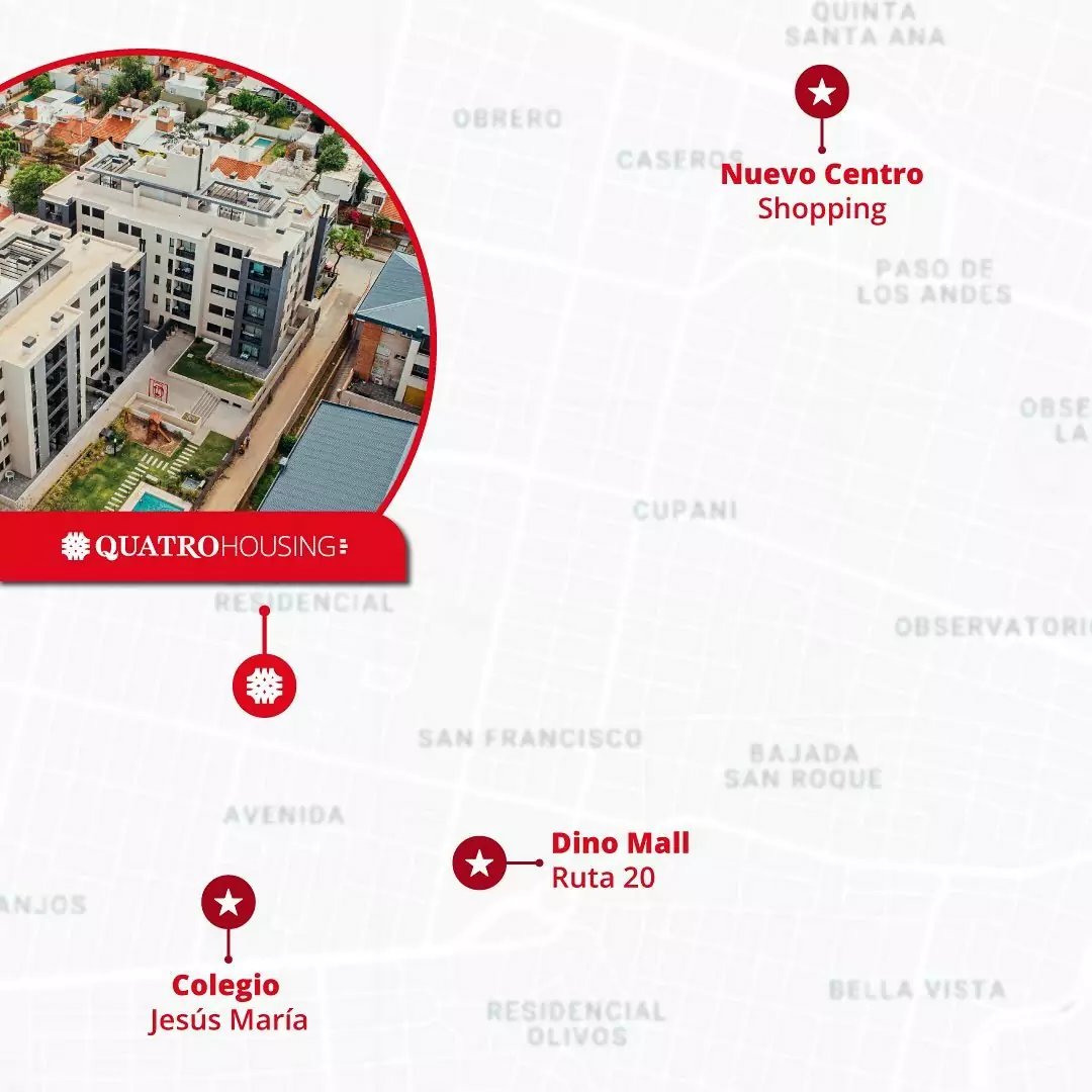 Complejo Quatro Housing en Vieytes