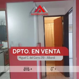 Depto. en venta Alberdi - dos dormitorios