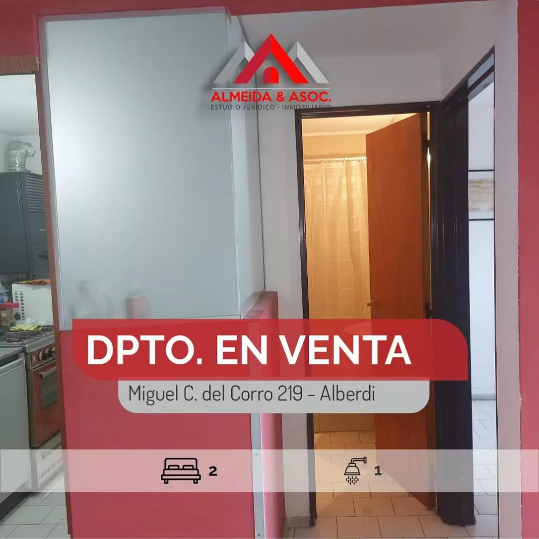 Depto. en venta Alberdi - dos dormitorios