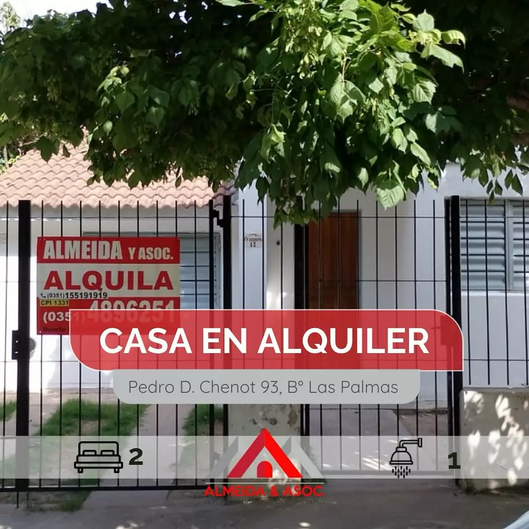 Casa 2 dorm.en las palmas