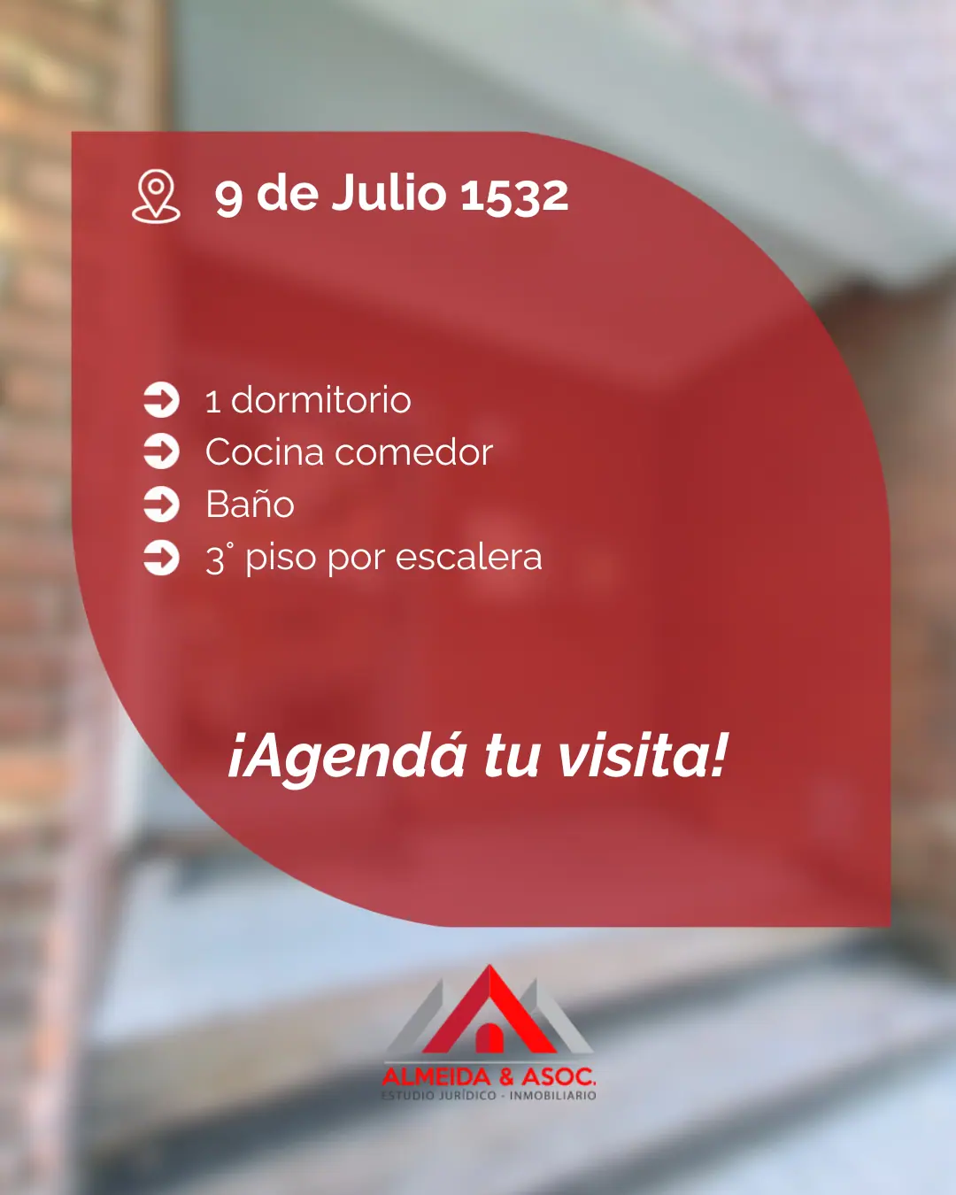 Depto. 1 dormitorio en Alberdi