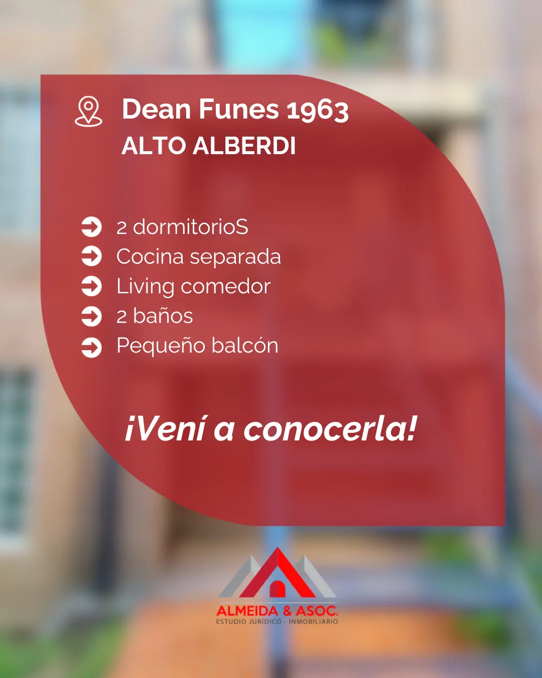 Duplex 2 dormitorios en Alberdi