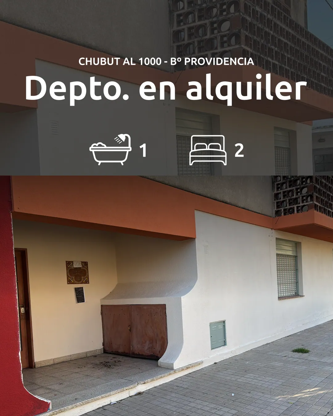 Depto. 2 dormitorios en Bº Providencia