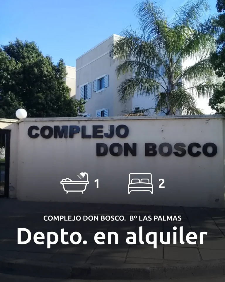 Departamento 2 dorm. en Las Palmas
