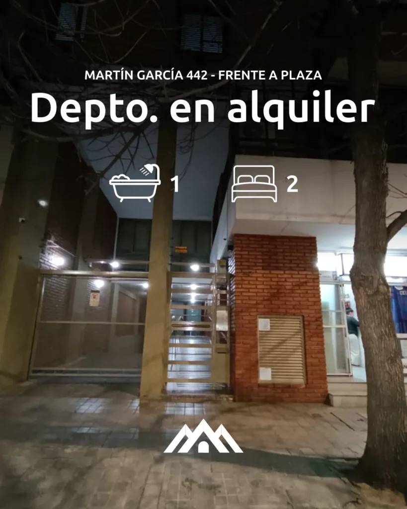 Depto. 2 dormitorios en San Martín