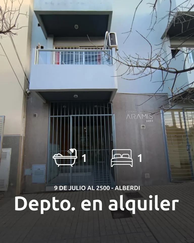 Depto. de categoría en Alberdi