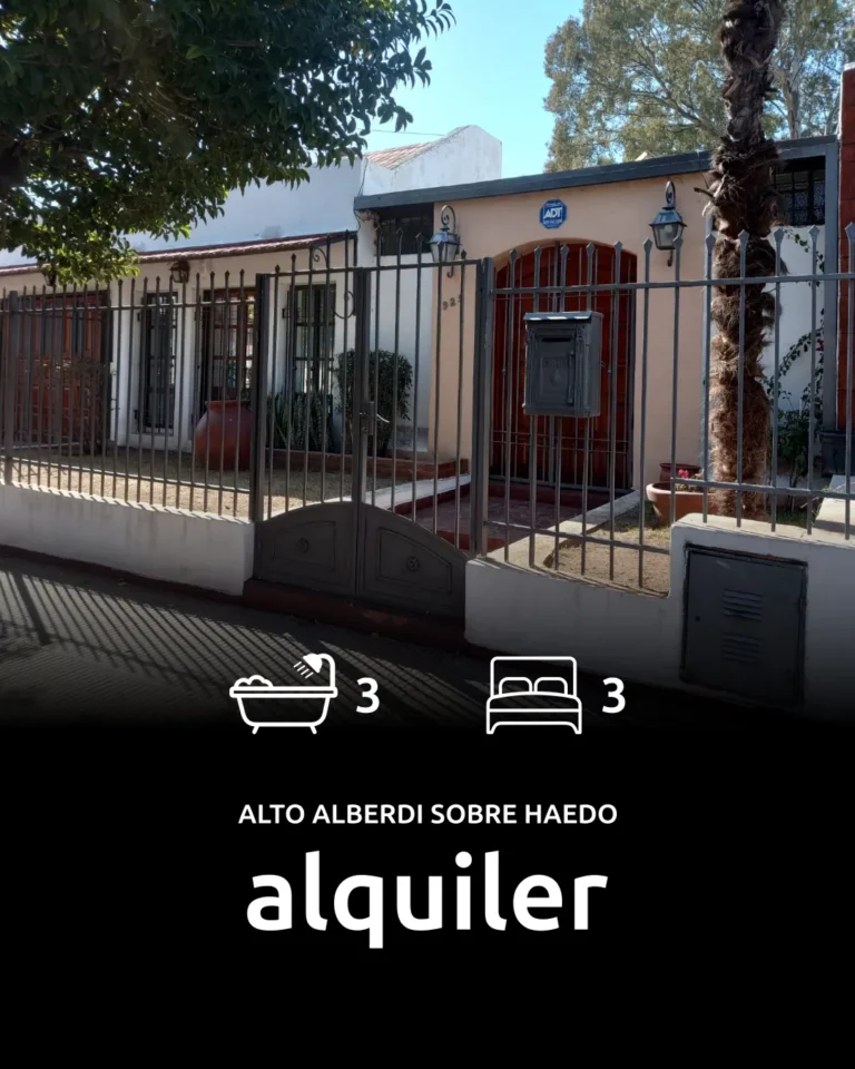 casa 3 dorm. en Alberdi