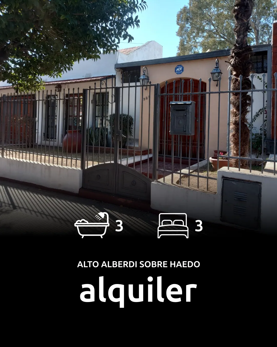 casa 3 dorm. en Alberdi