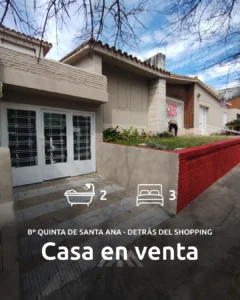 Casona + Depto detrás de Nuevocentro