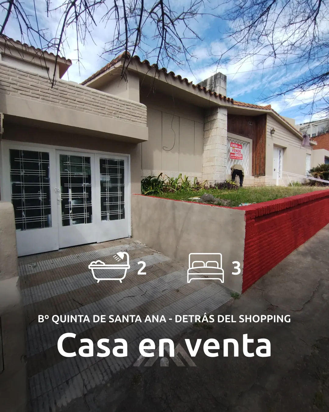 Casona + Depto detrás de Nuevocentro