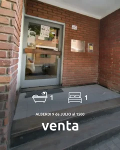 Depto. 1 dormitorio en Alberdi