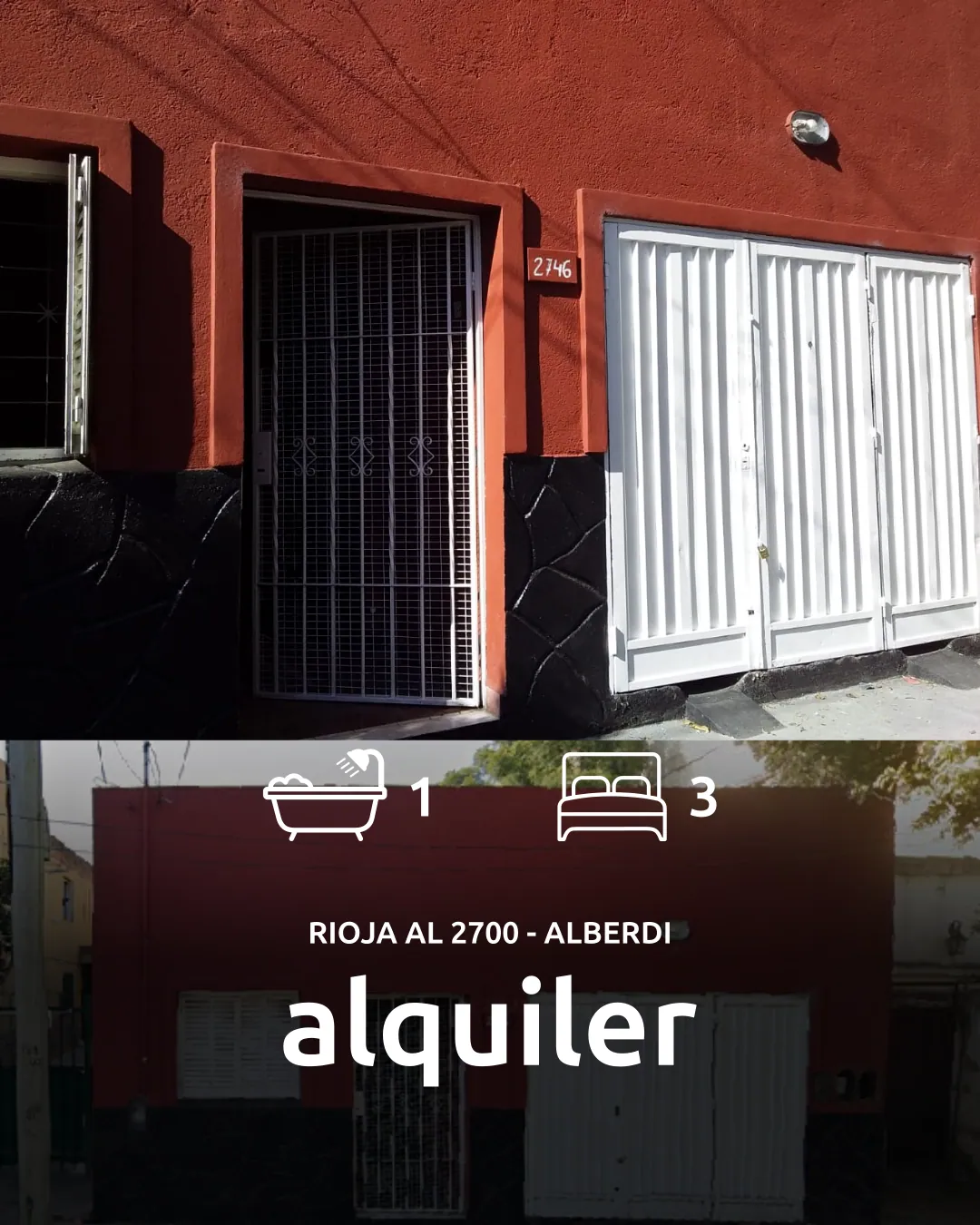 casa 3 dormitorios en Alberdi