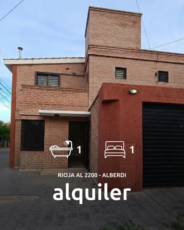 Duplex en Alberdi s/ Rioja