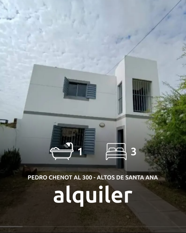 Duplex en Altos de Santa Ana