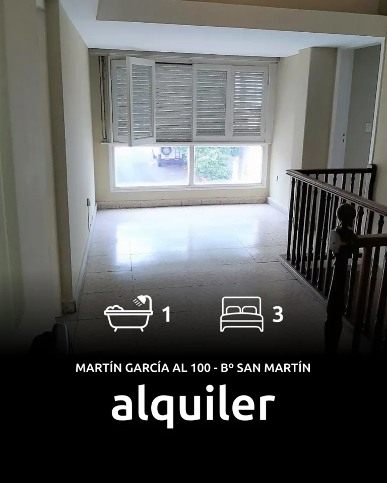 3 dormitorios en San Martín