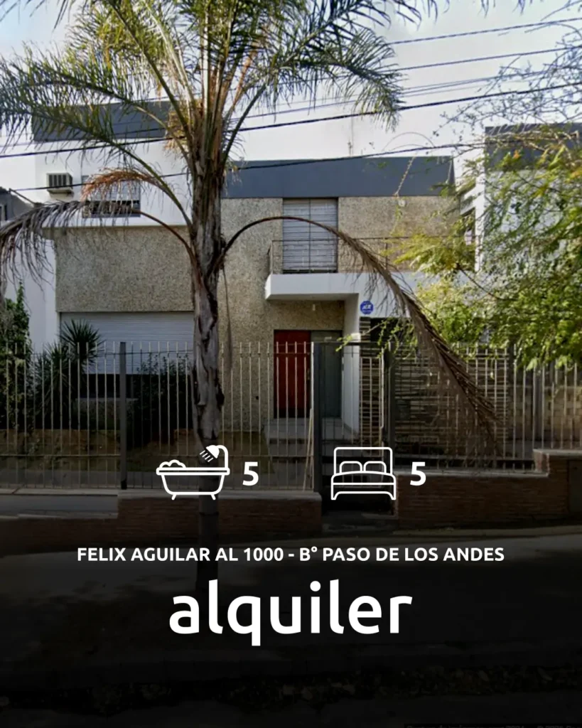 Excepcional casa en B° paso de los Andes