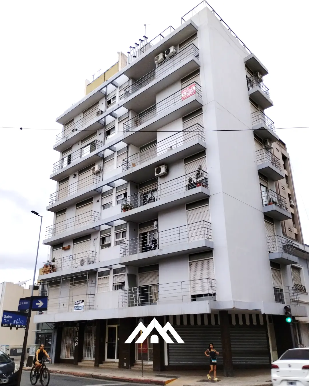 2 ambientes amoblado en el centro