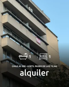 Zona paseo de las Tejas - 1 dorm.