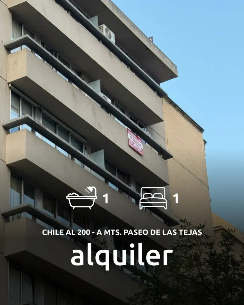 Zona paseo de las Tejas - 1 dorm.