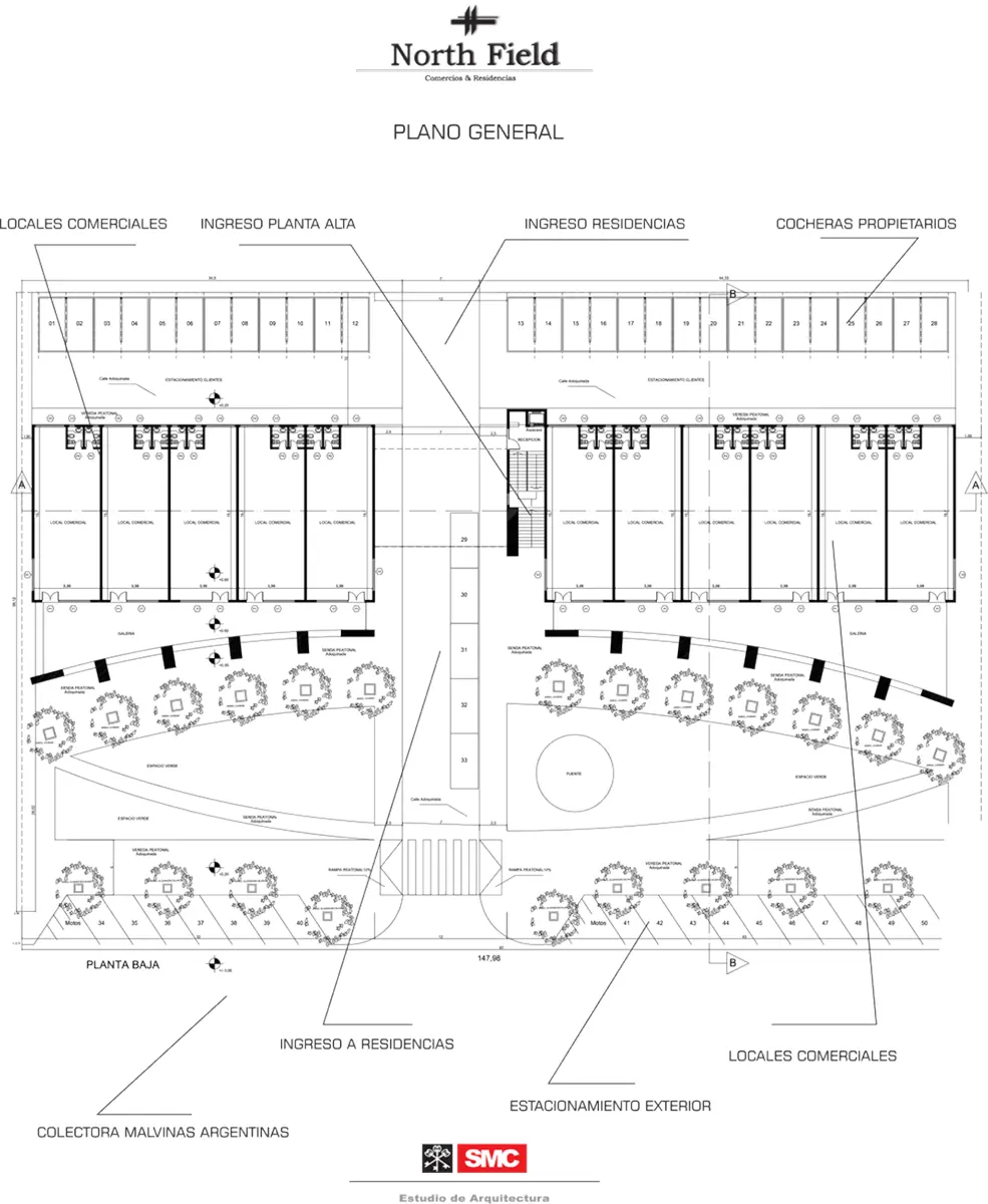 NORTH FIELD PLANO GRAL
