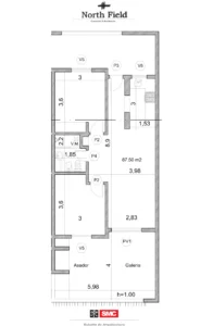 NORTH FIELD PLANO VIVIENDA