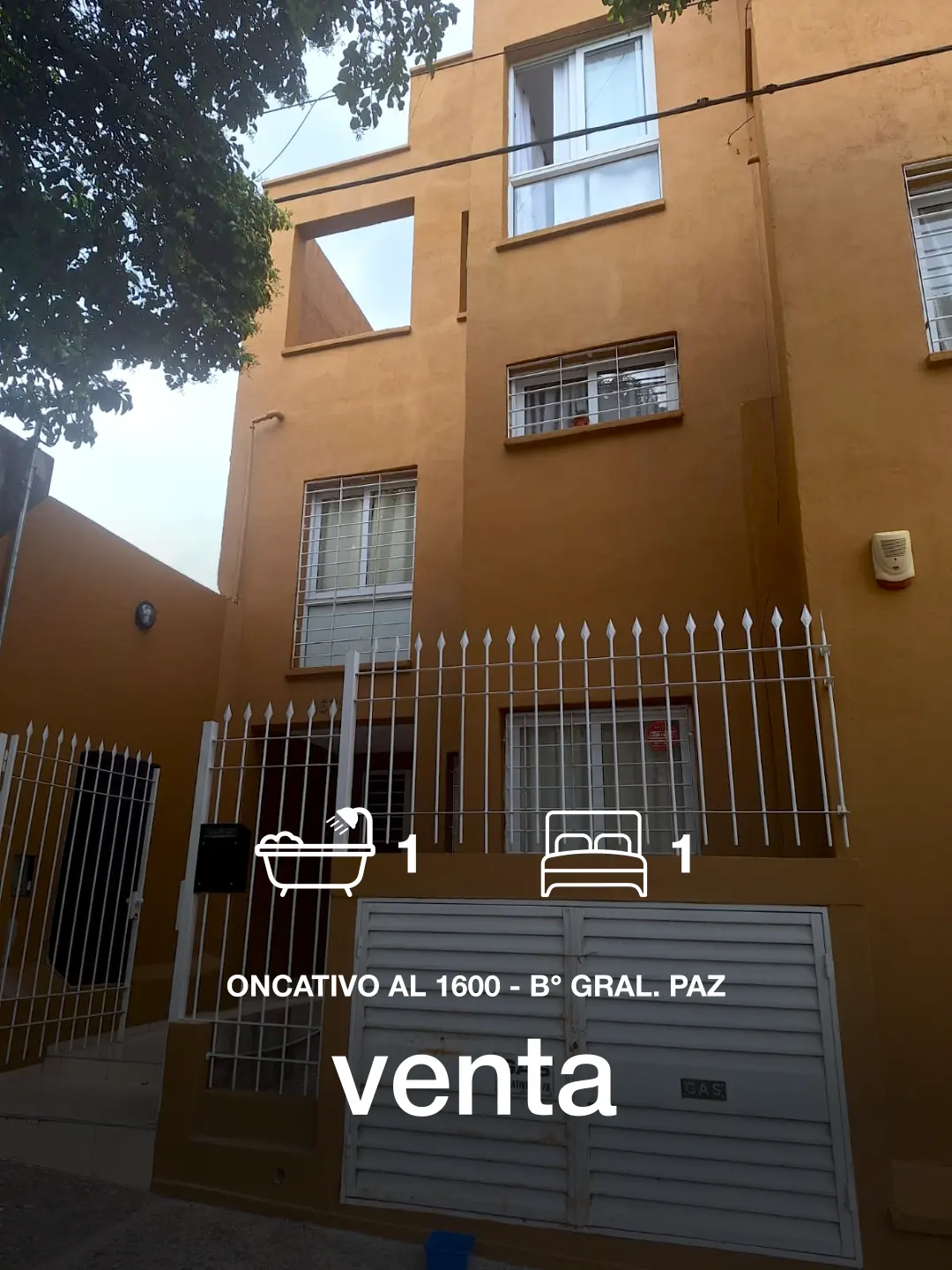 Departamento amoblado en venta - B° Gral Paz